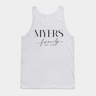 Myers Family EST. 2020, Surname, Myers Tank Top